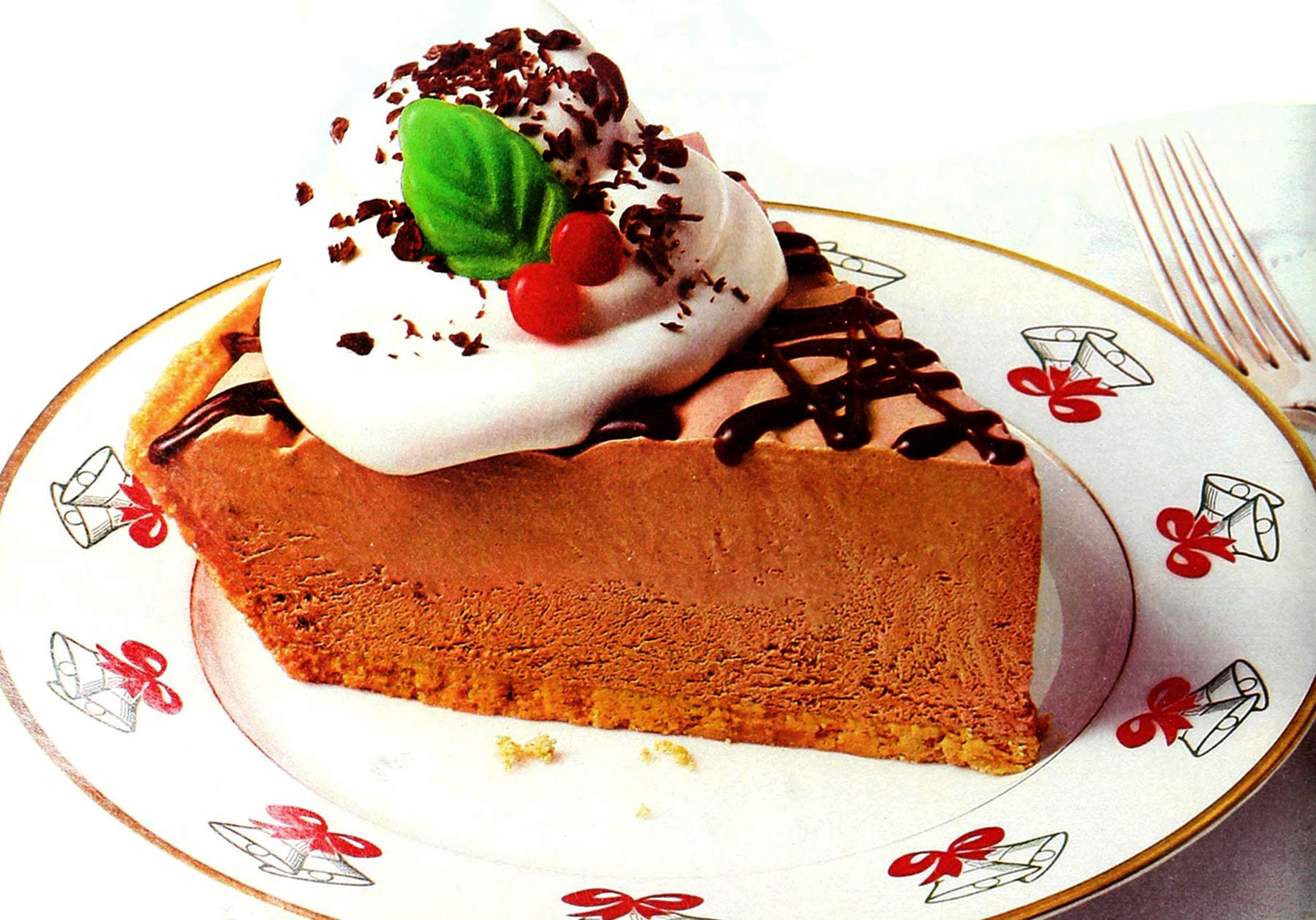 German sweet chocolate pie