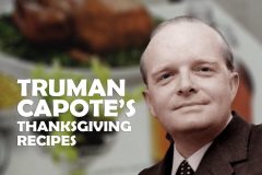 Get Truman Capote's favorite Thanksgiving recipes (1968)
