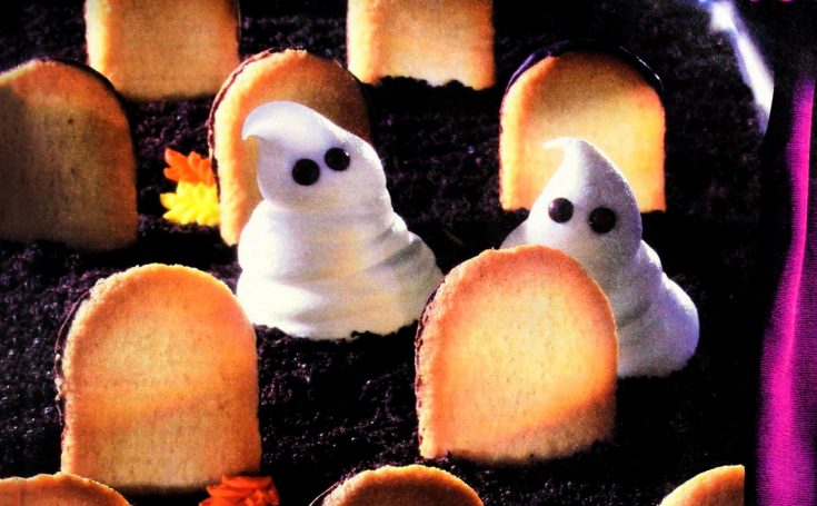 Ghosts in the Graveyard Halloween dessert recipe 1997 1
