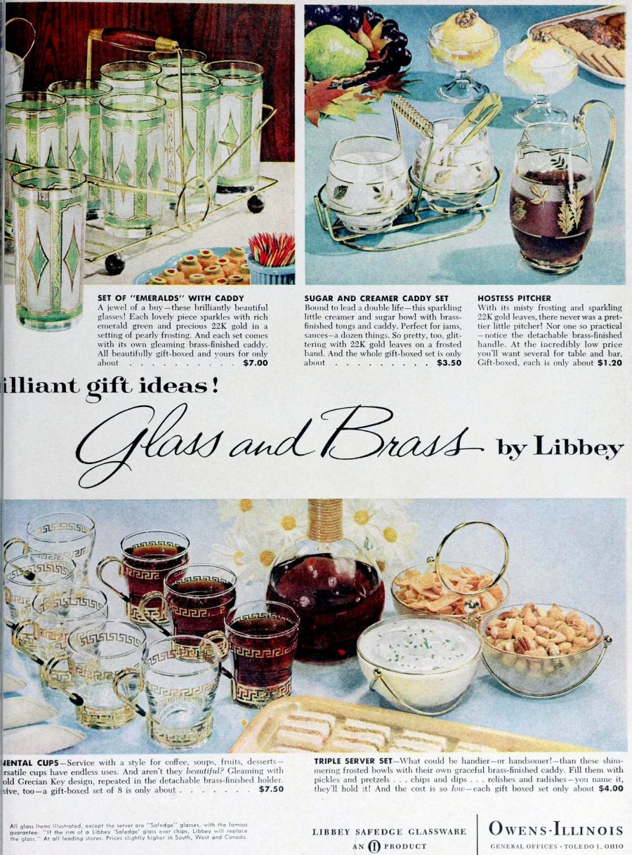 60 vintage Libbey glassware designs from the 60s Click Americana