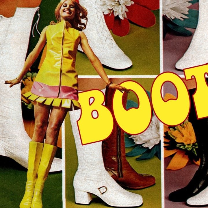 Gogo boots and other mod boots - Vintage 1960s 1970s