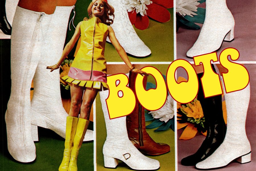 Gogo boots & mod stretch vinyl boots were super trendy women's