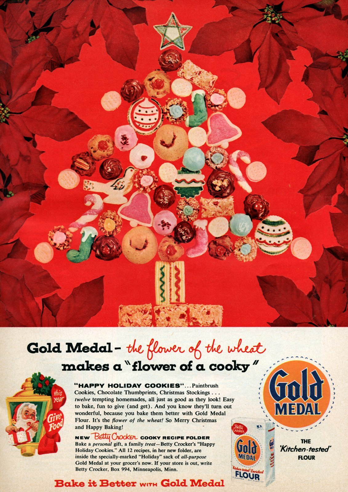 Gold Medal flour recipes (1956) via ClickAmericana com