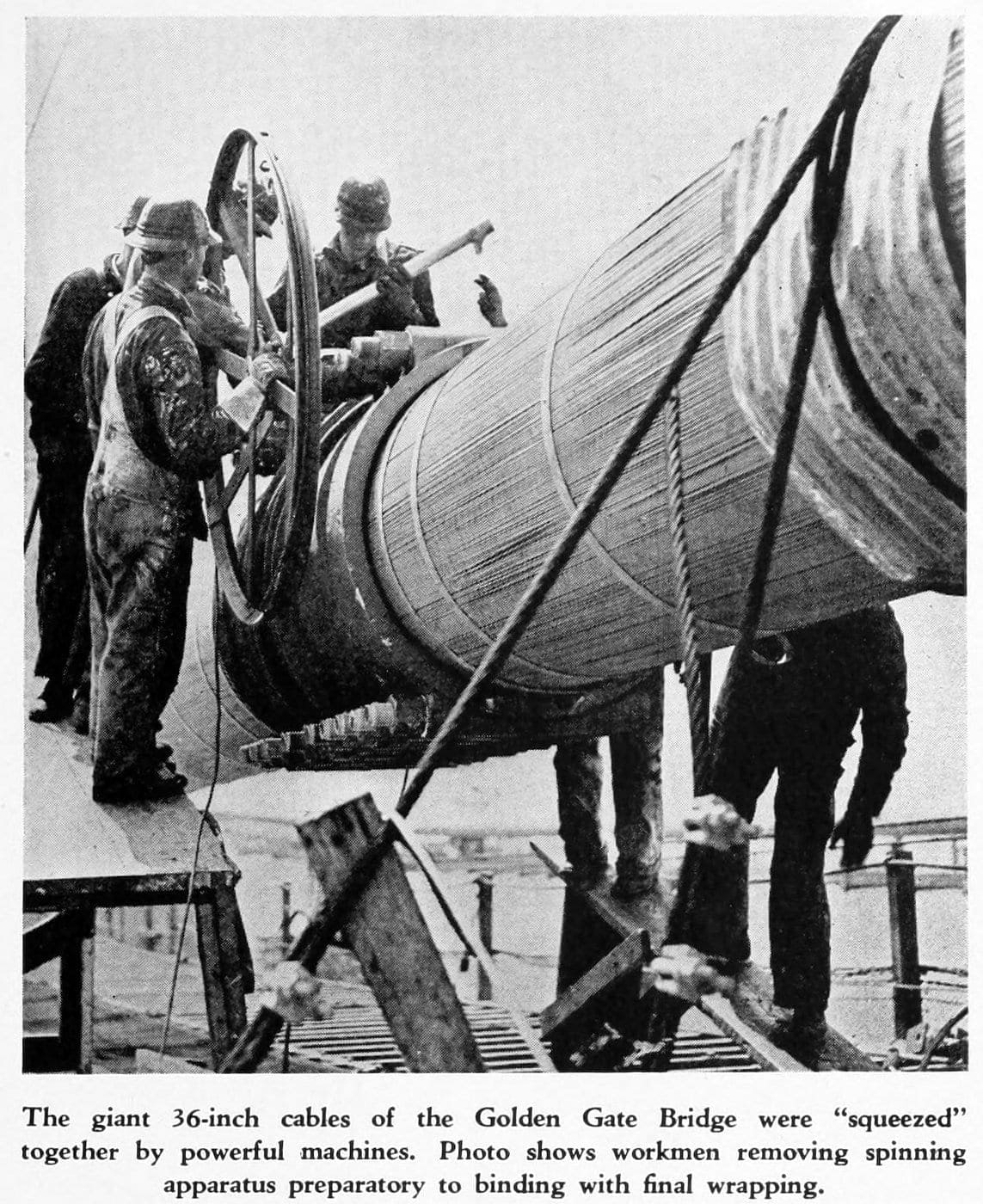 How was the Golden Gate Bridge built? See how daring visionaries made history, plus see photos of the construction (1930s) 14 Golden Gate Bridge opening program - 1937 (11)