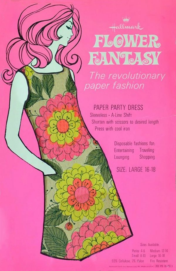 1960s Paper Dress Orig Packet main image 0