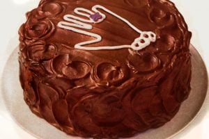 Hand-me-down chocolate cake