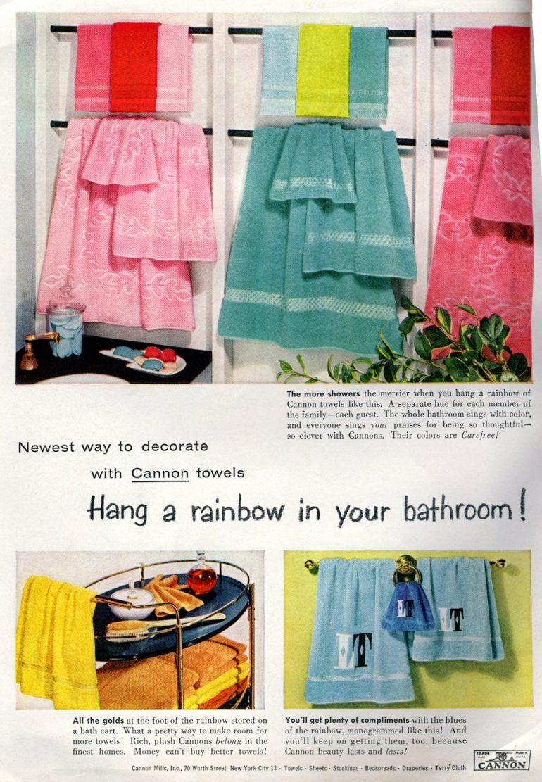 See 50+ retro bath towels from the 1950s Click Americana