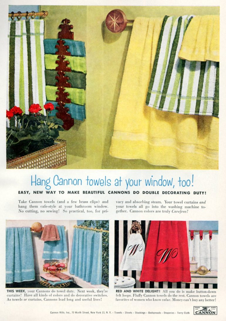 See 50+ retro bath towels from the 1950s Click Americana