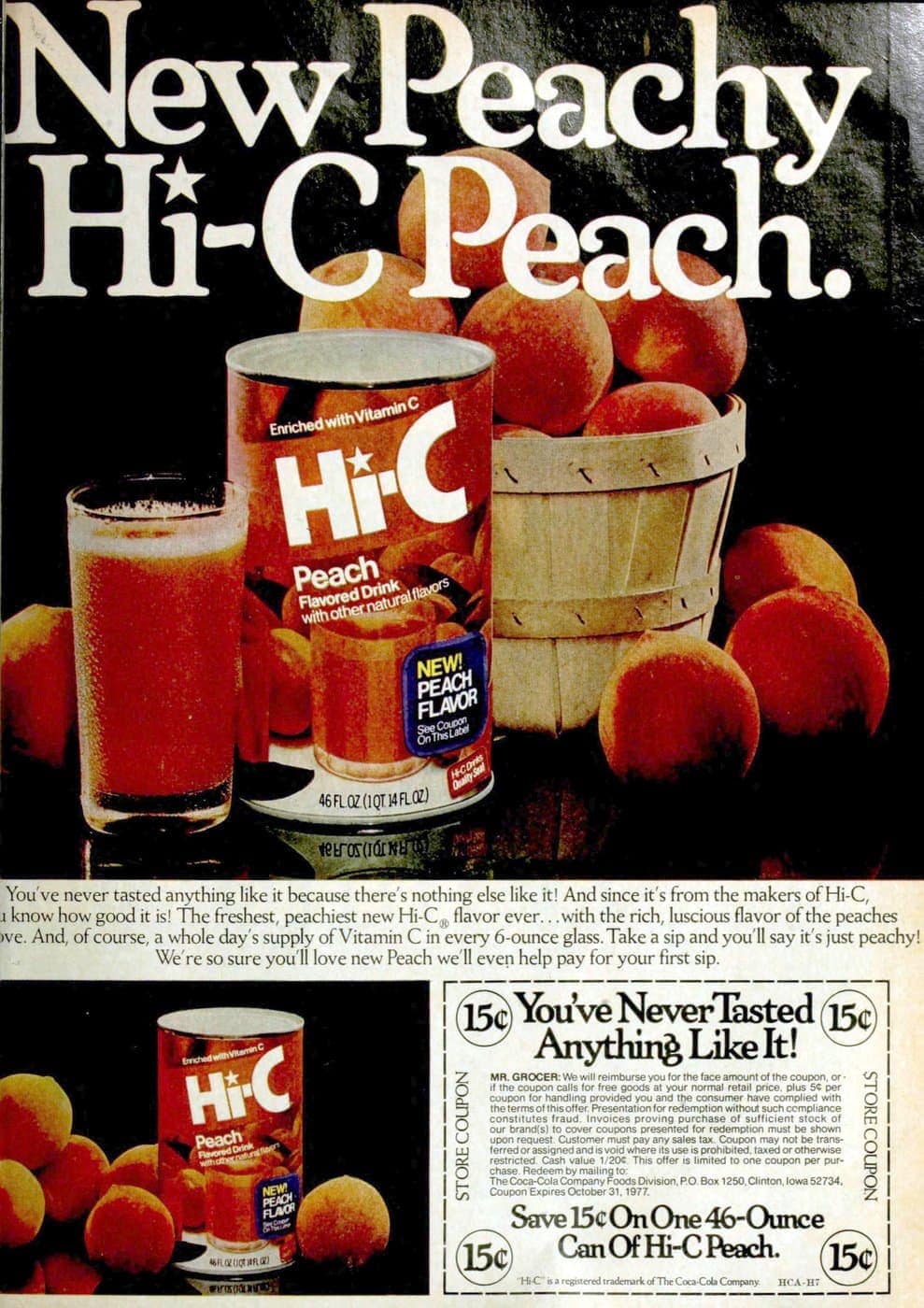 Oldfashioned HiC drink flavors These delicious canned drinks shook