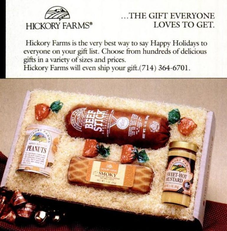 Remember Hickory Farms? That's how we fed our charcuterie obsession back in the day (1970s90s