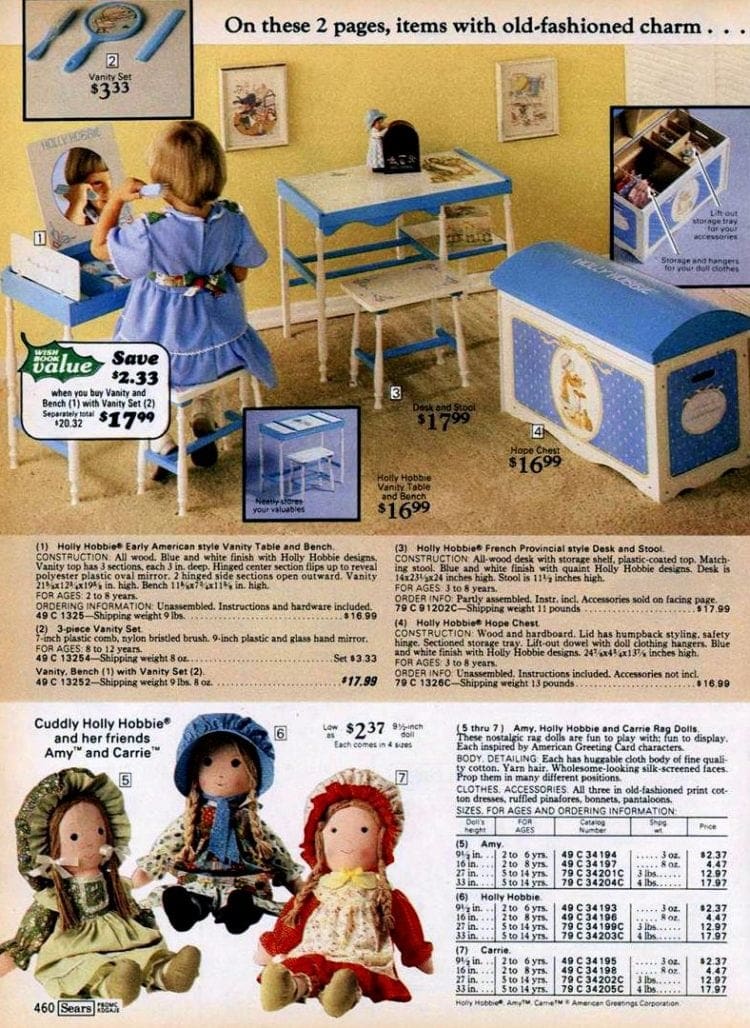 holly hobbie 1970s