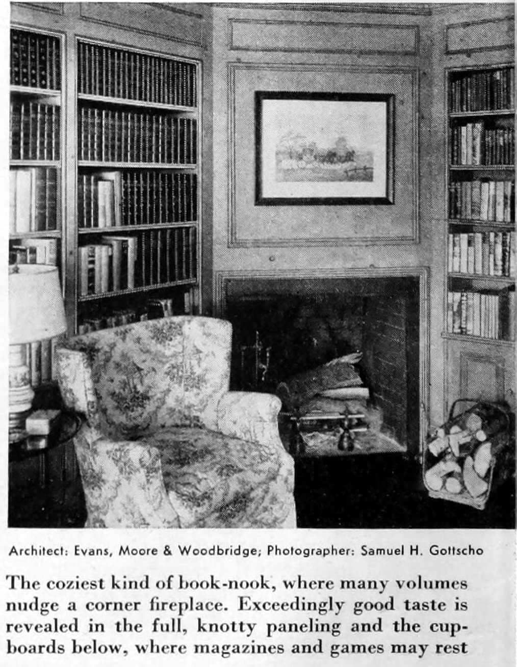 Home library - Books and shelving from 1941 (5)