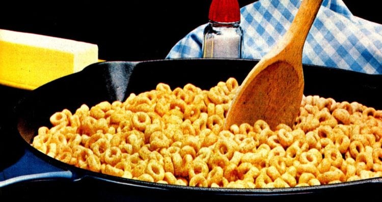 Hot buttered Cheerios recipe