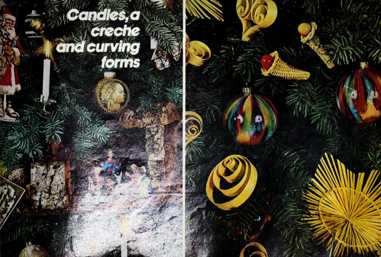 How did people decorate Christmas trees in the 70s? See 55 different
