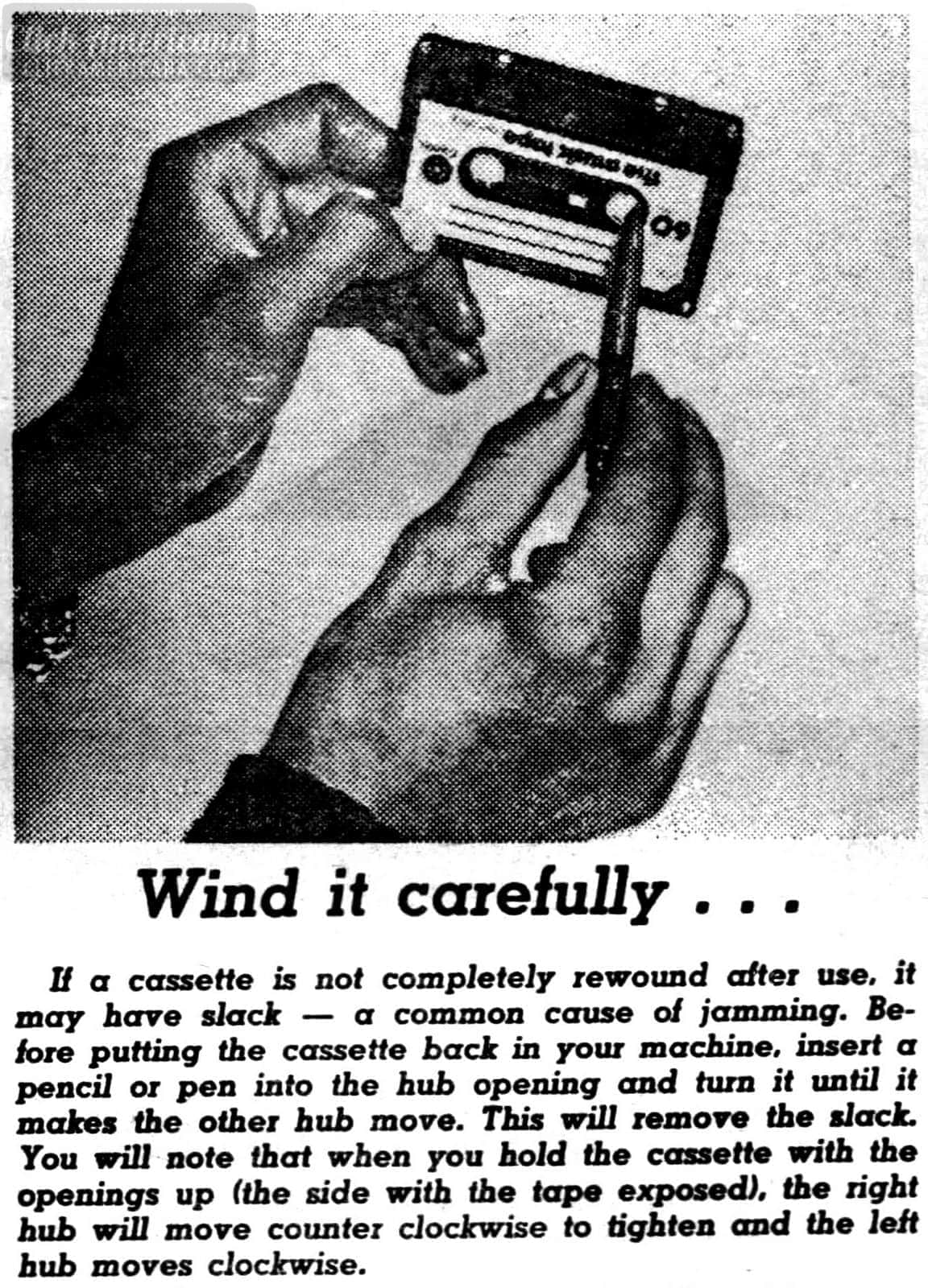 Audio cassette tapes first rocked our socks in the 1970s! And these easy tips kept us grooving