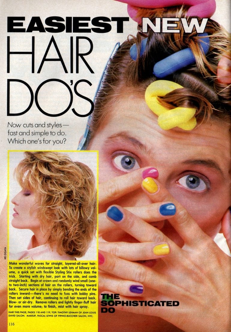How to make awesome 1980s hairstyles for women - Click Americana