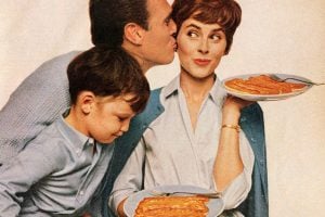 How to make bacon strip pancakes - vintage recipe