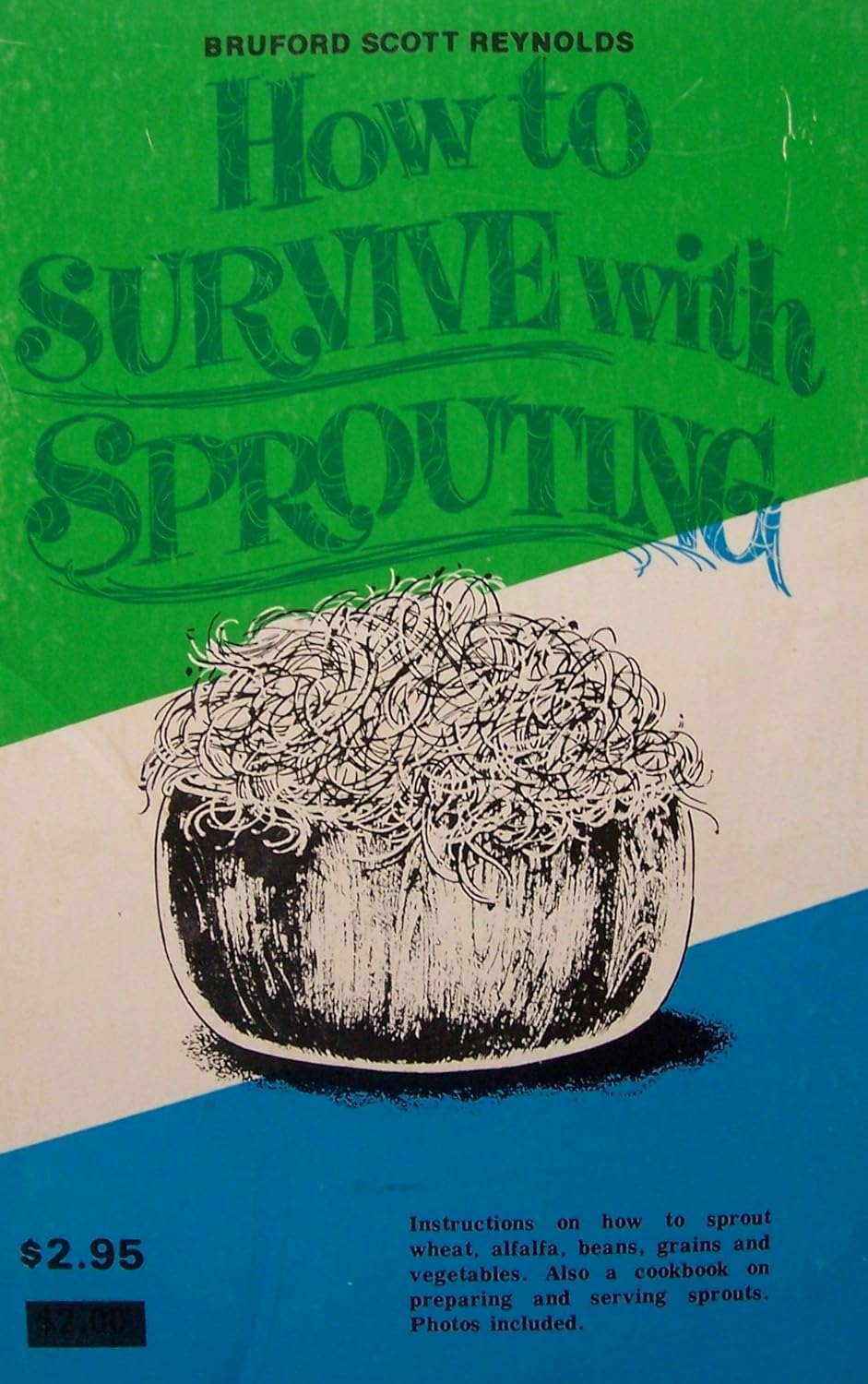 Sprouting grains at home kicked off a new organic food shift in 1970 1 How to survive with sprouting 1973 book cover