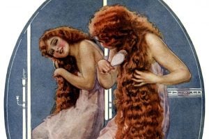 How women from 100 years ago got such beautiful hair (1918)