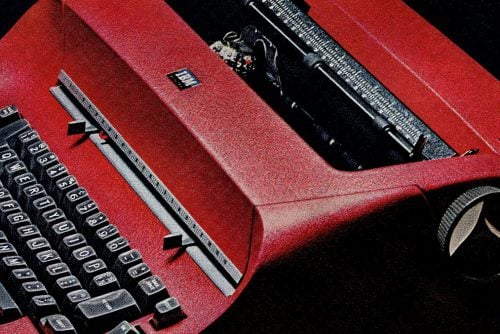 IBM Selectric typewriter 1965