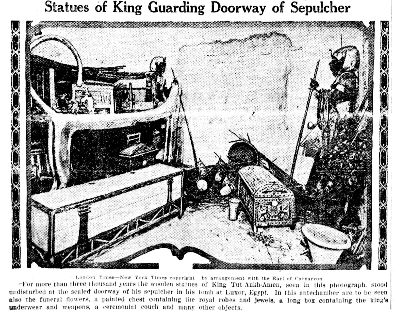 Inside Tutankhamun's tomb - King Tut - March 1 1923 (5)