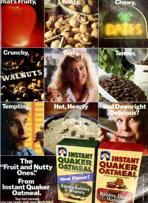 Vintage Quaker Instant Oatmeal Remember all these different flavors