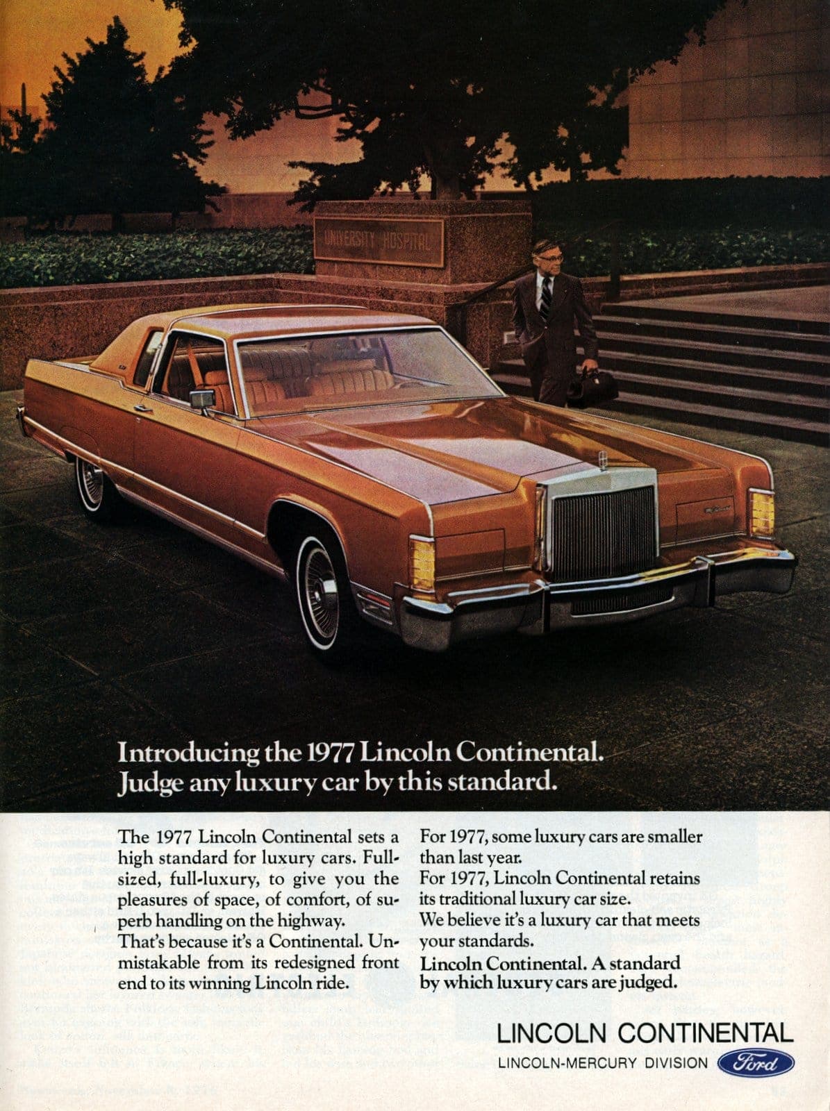 Introducing 1977 Lincoln Continental by Ford