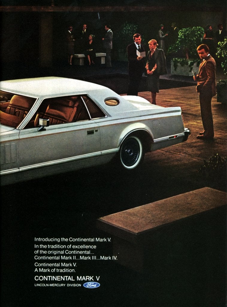 Introducing the Continental Mark V from 1976 (2)