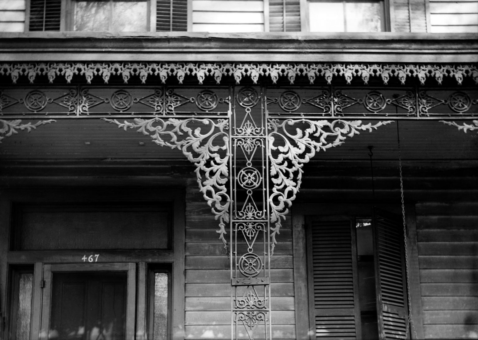 20 oldfashioned decorative iron porches & balconies with some real