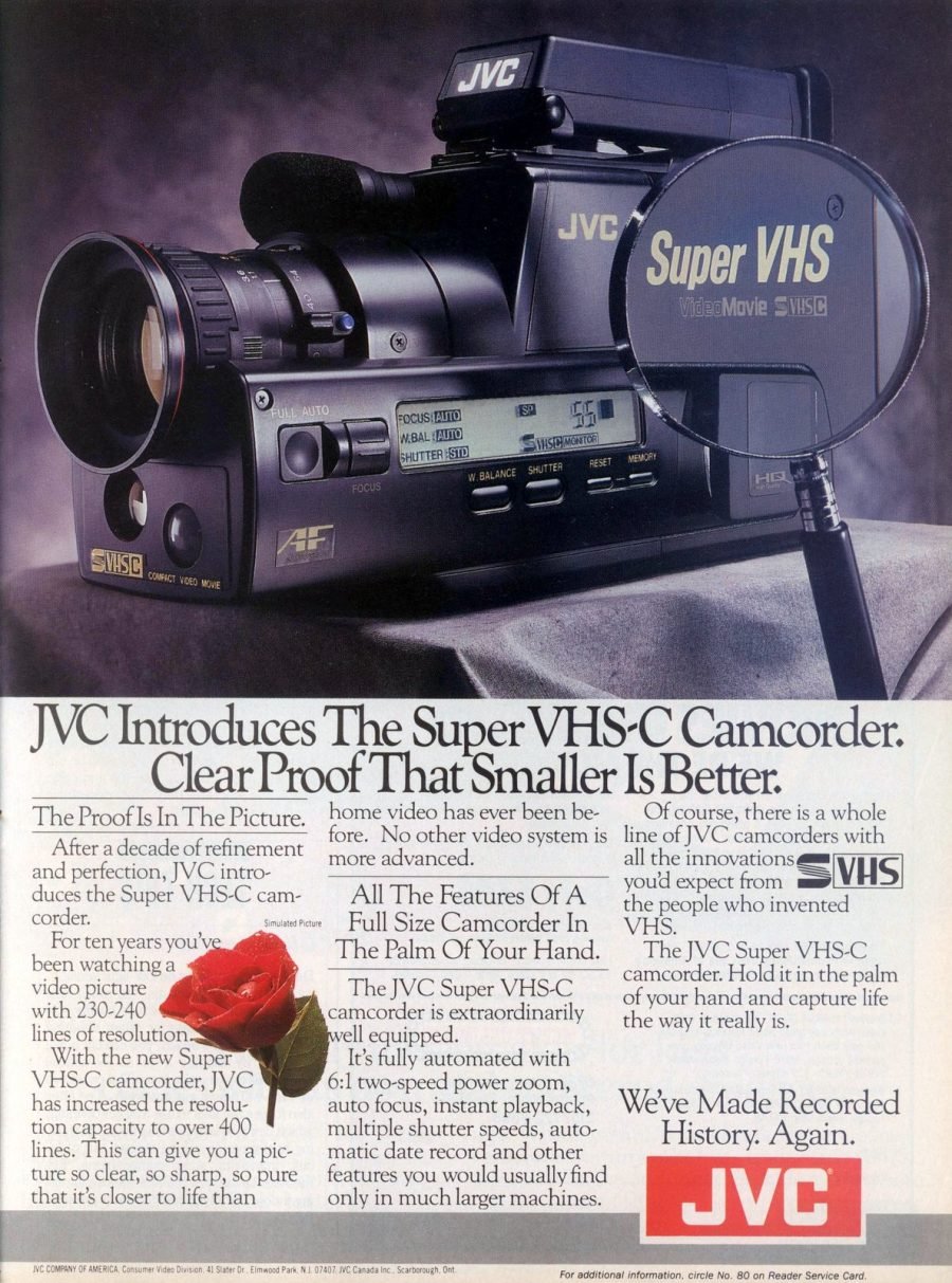 Vintage camcorders revolutionized how we captured memories (1970s1990s