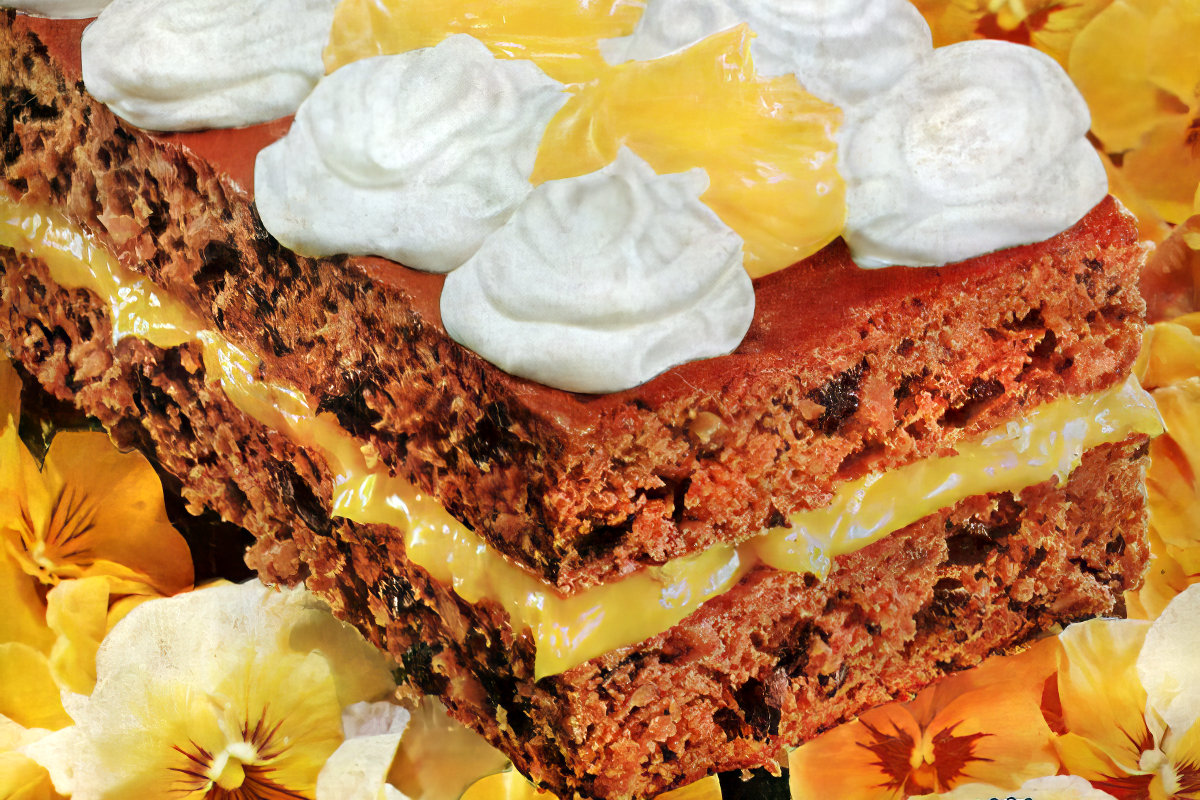 Jack Horner prune cake recipe & cake bars (1958) - Click Americana
