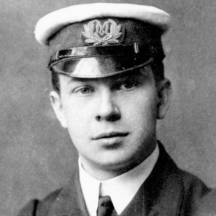 Jack Phillips - Titanic telegraph - Marconi wireless officer 1912