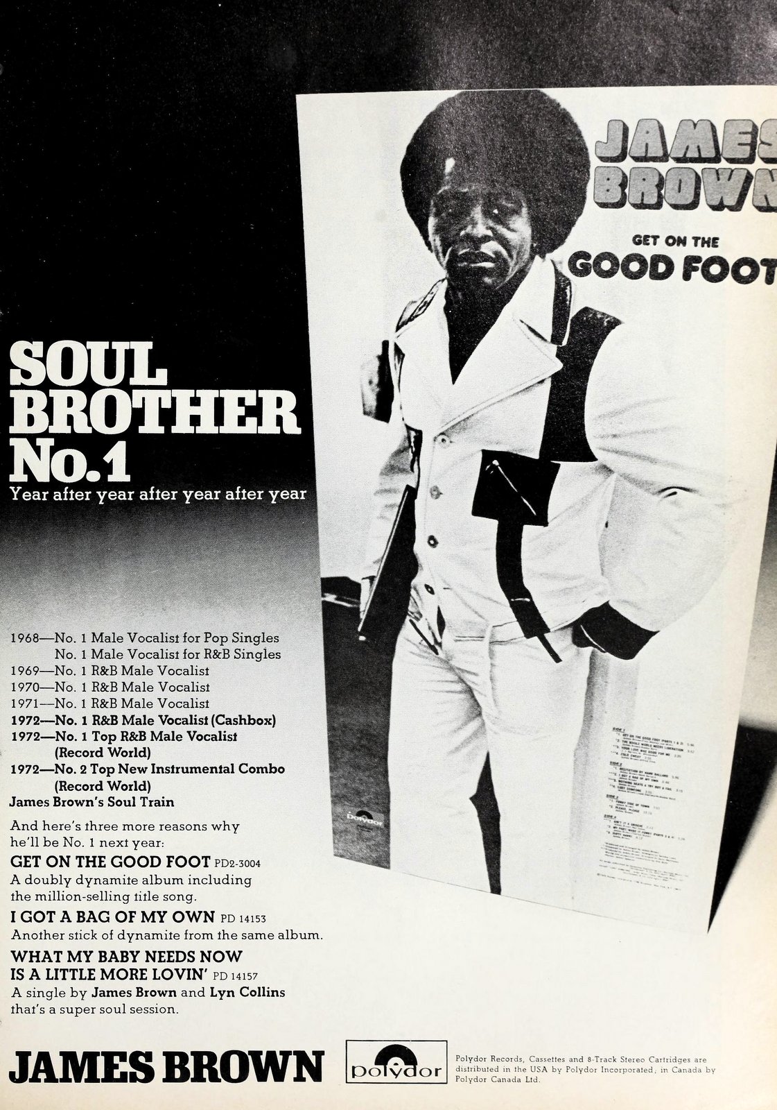 James Brown: The unstoppable rise of the Godfather of Soul (1960s) 6 James Brown - Soul Brother No 1