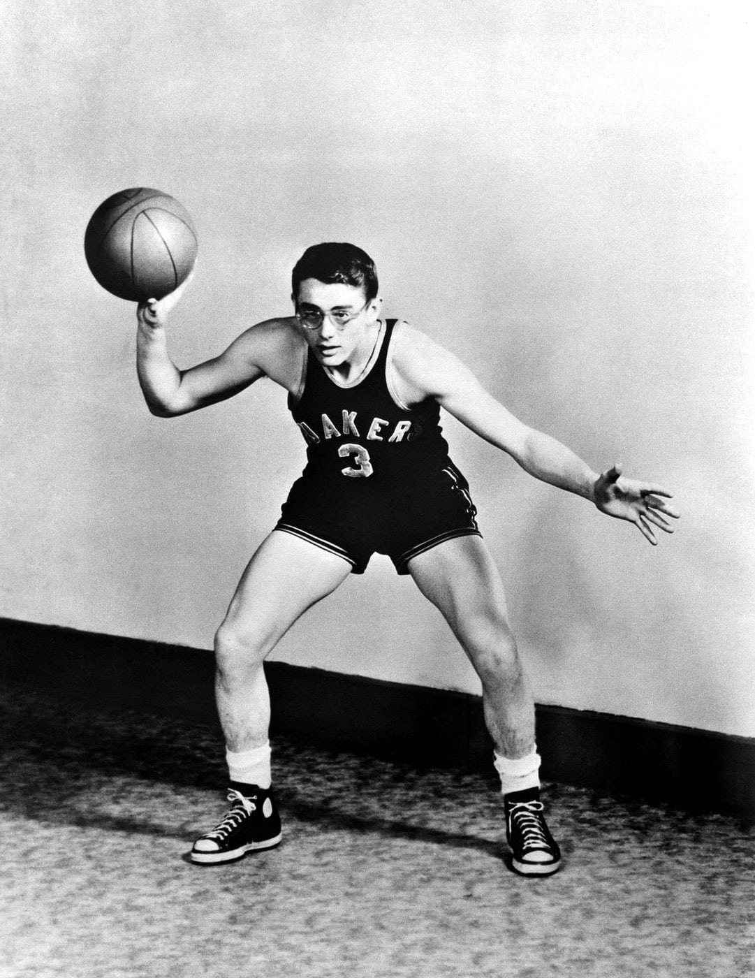 James Dean on high school basketball team