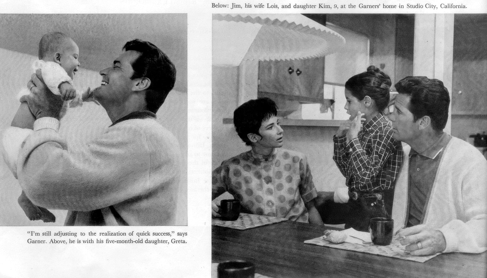 James Garner: From reluctant actor to treasured Hollywood mainstay (1950s-2014) 12 James Garner and his kids - family (1958)