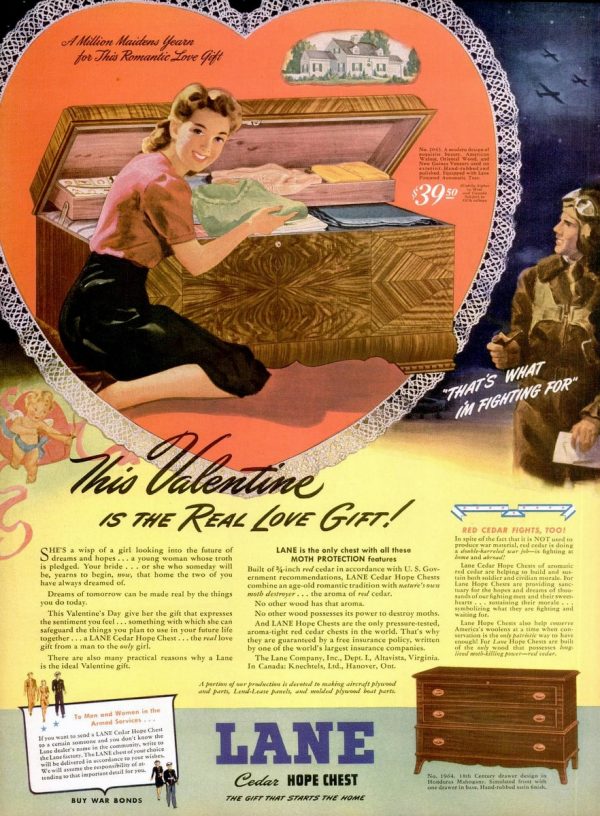 Remember when every girl wanted a Lane hope chest? See 20+ vintage hope