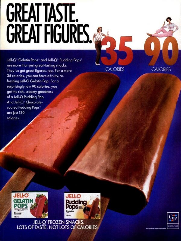 JellO Pudding Pops & other cool treats from the '80s new wave of