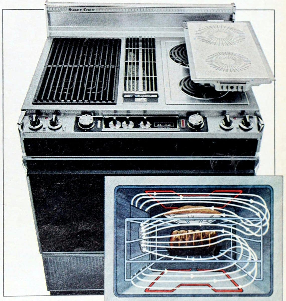 Smoothtop white ceramic cooktops started showing up in kitchens in the