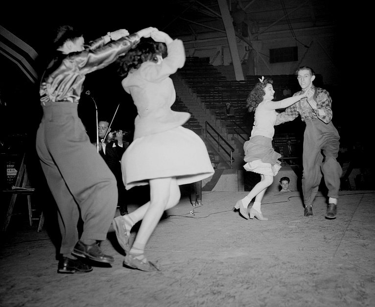 The Lindy Hop & Jitterbug See the hep swing dances from 19381945