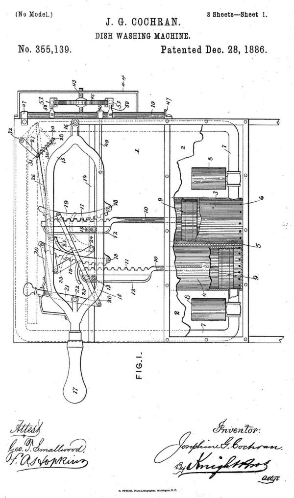 How one woman invented the automatic dishwasher & saved us all