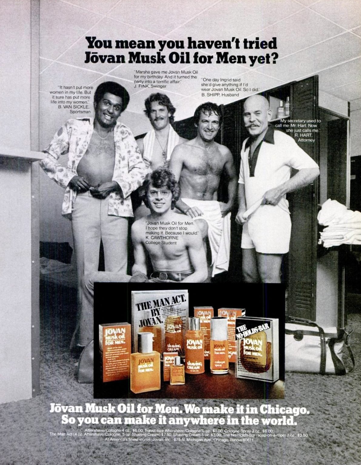 What were the best colognes for men in the 60s & 70s? Here's a look! Click Americana