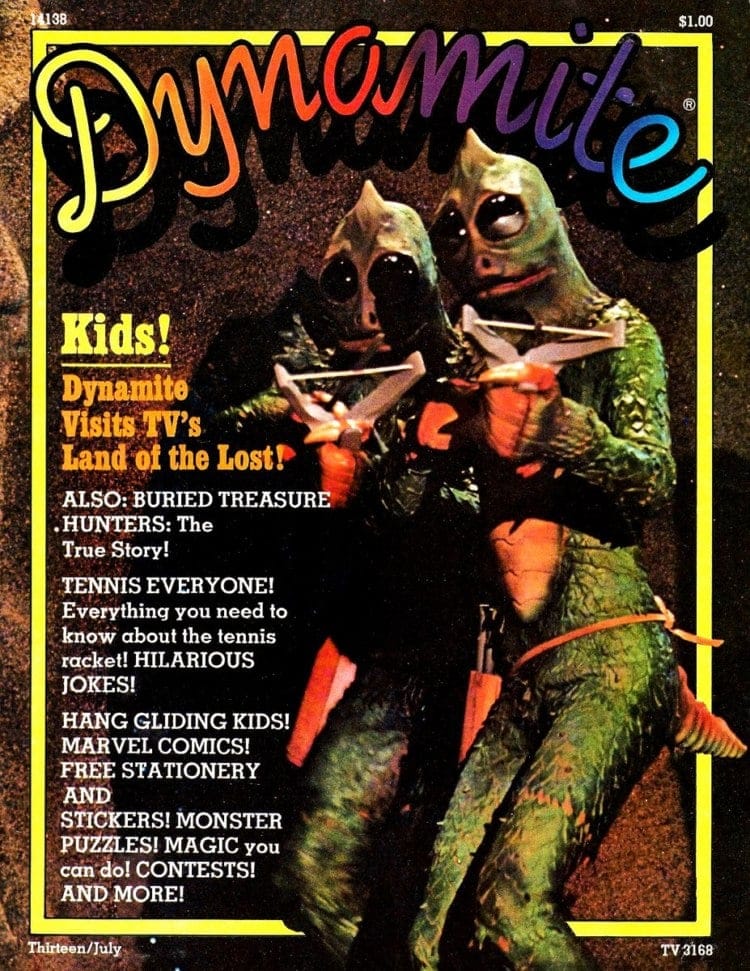 Dynamite magazine had 1970s & 1980s celebrities GenX kids loved: See 60 classic covers here! 10 Land of the Lost