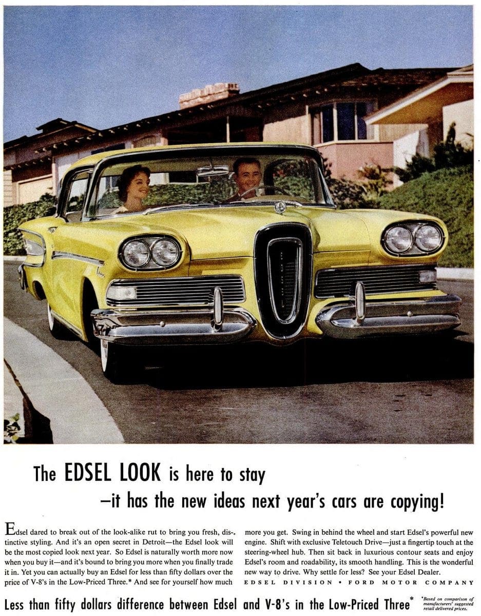 Jun 30, 1958 Edsel cars