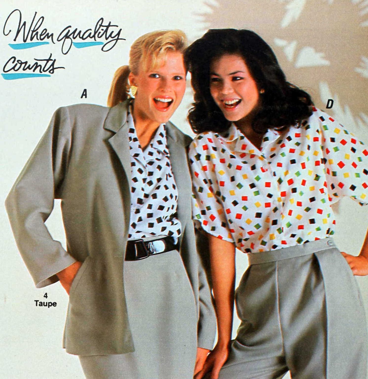 Remember when bold 80s shoulder pads were the ultimate fashion power