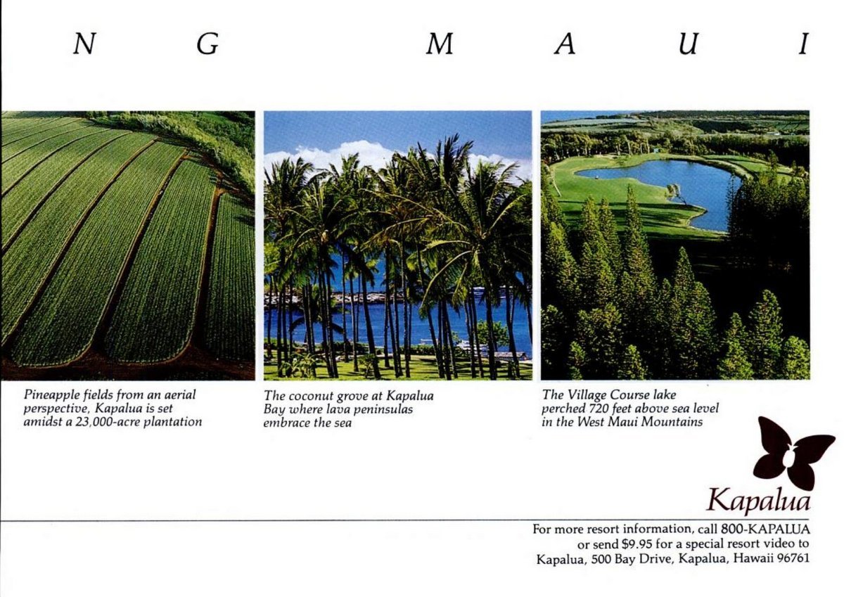 Kapalua 2 Islands Magazine Mar-Apr 1991