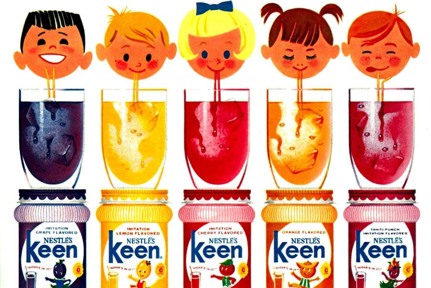 Anyone Remember Keen Fruit flavored Soft Drink Mixes For Kids From The 