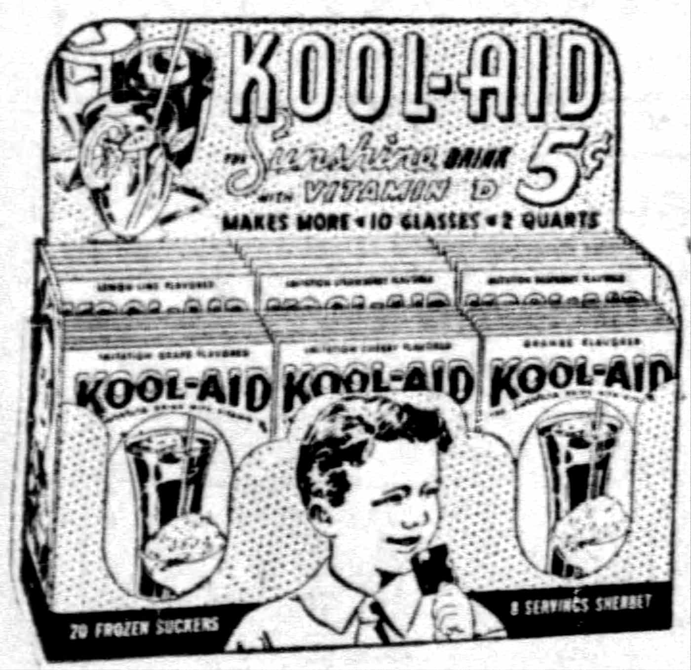 Oh yeah! Do you remember these vintage KoolAid flavors? Click Americana