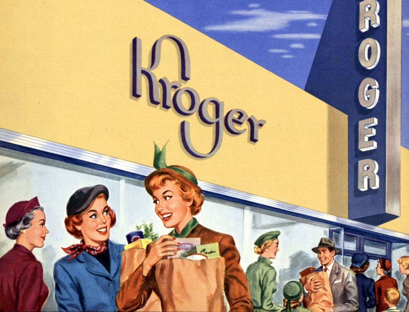 See vintage 1950s grocery stores & oldfashioned supermarkets Click