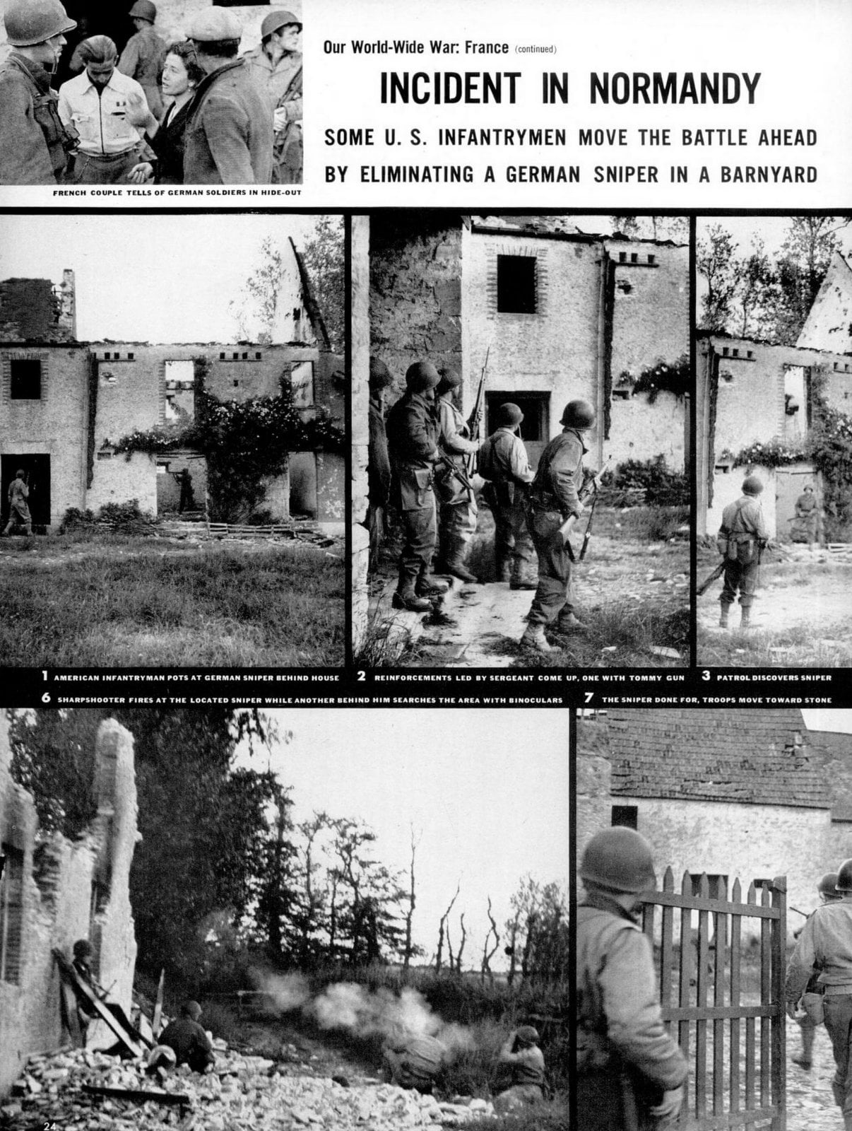 LIFE June 26 1944 - WW2 D-Day in Normandy France 1 via ClickAmericana com