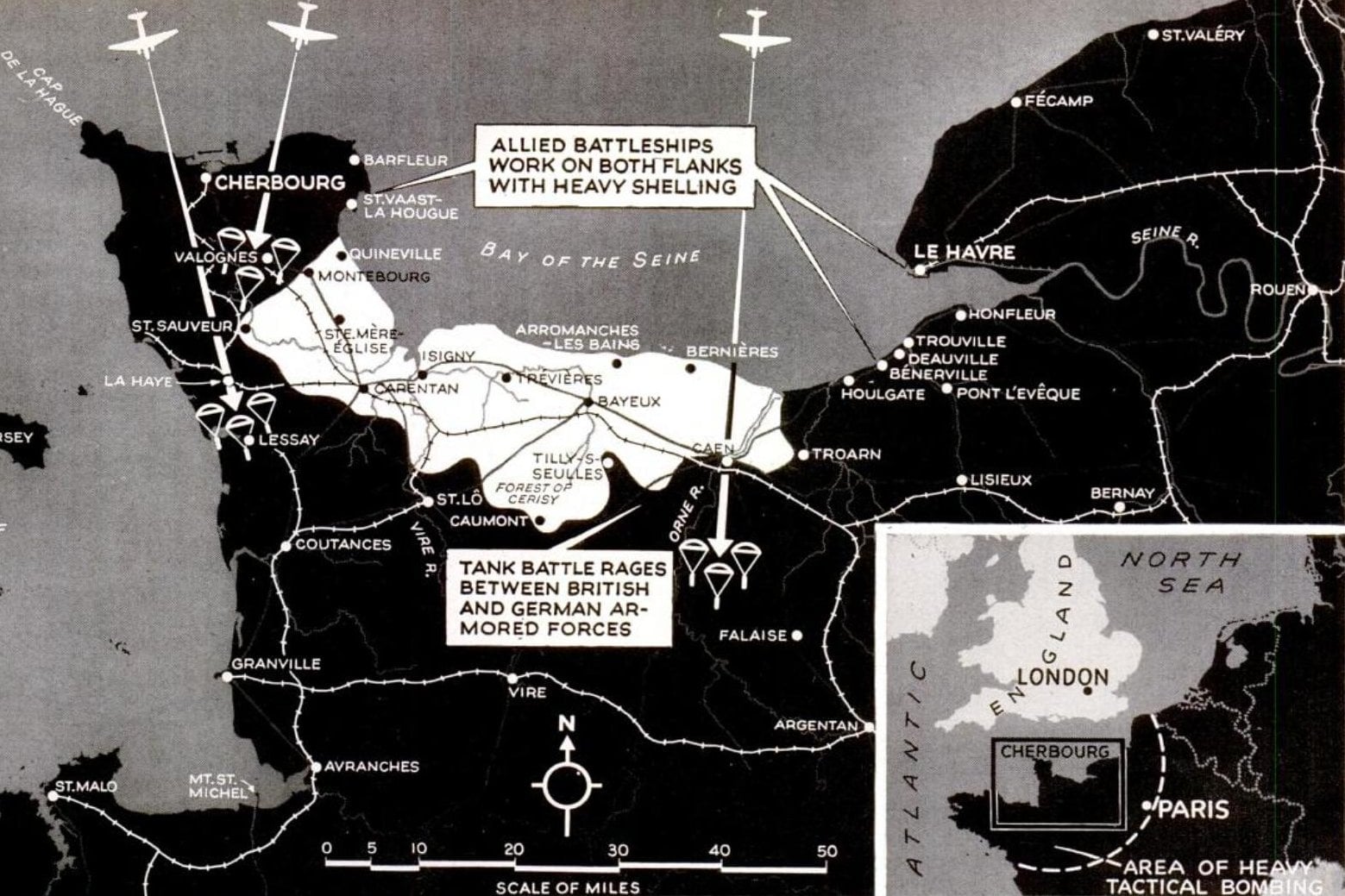 LIFE June 26 1944 - WW2 D-Day in Normandy France 4 via ClickAmericana com